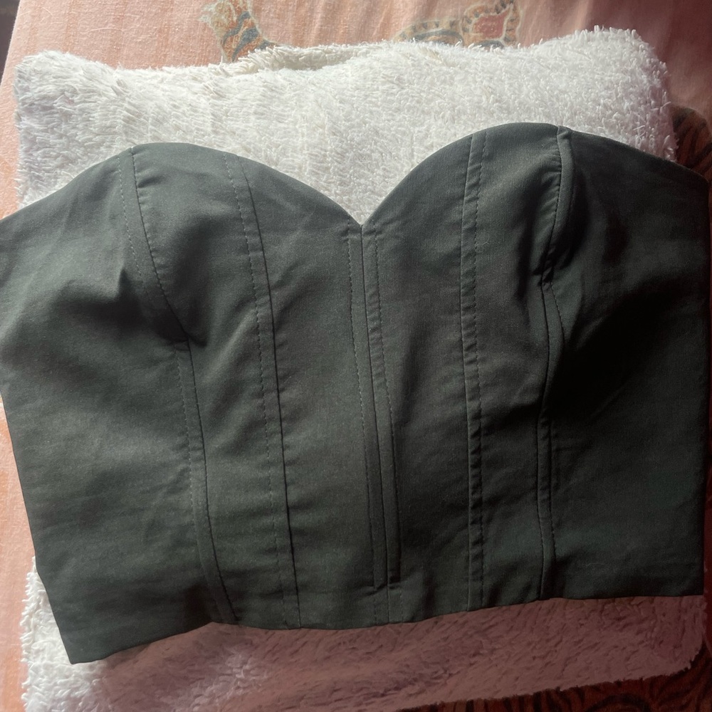 ZARA Bandeau Crop Top